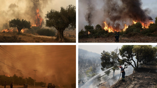 Incendii Corfu 2023: Zonele afectate. S-a emis ordin de evacuare. Anunțul făcut de autoritățile grecesti