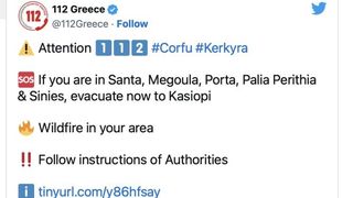 Incendii Corfu 2023: Zonele afectate. S-a emis ordin de evacuare. Anunțul făcut de autoritățile grecești