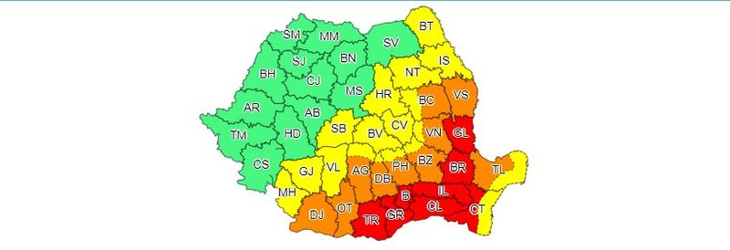 O nouă săptămână de foc pentru România! Începe cea mai fierbinte săptămână a acestui an! Cod roșu de caniculă