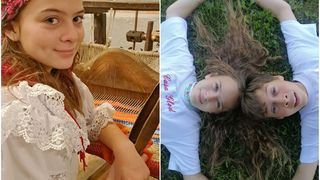 Copiii familiei Mușat &icirc;i ajută foarte mult pe aceștia la treburile din gospodărie.