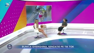 VIDEO- Bunica Gherghina a făcut senzație pe TikTok