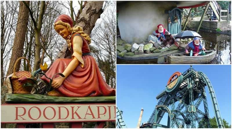 Unul dintre cele mai vizitate parcuri de distracție din Europa este Efteling, din sudul Olandei.