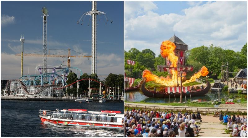 Parcurile Gröna Lund și Puy du Fou