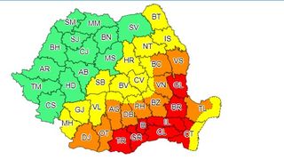 Urmează două zile de foc pentru Rom&acirc;nia! Se vor &icirc;nregistra temperaturi extreme de 50 de grade la soare. Au fost emise două coduri roșii