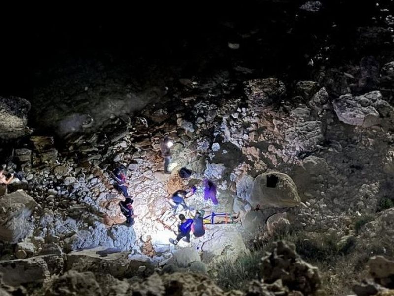 Yesim Demir a alunecat de pe o stâncă 