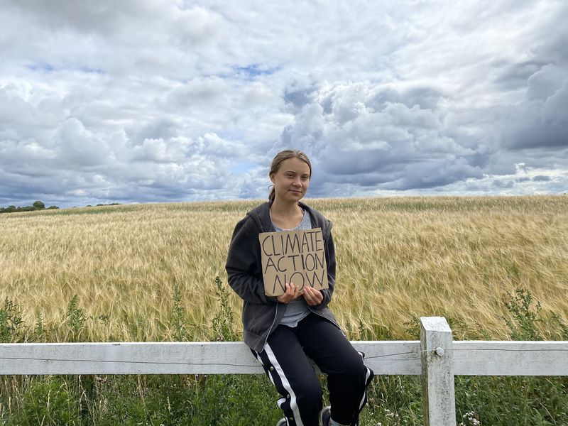 Greta Thunberg a avertizat lumea despre accentuarea încălzirii globale