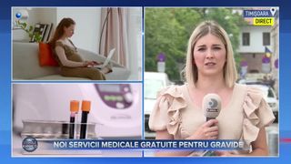 VIDEO - Casa Națională de Asigurări de Sănătate pune la dispoziția gravidelor noi servicii medicale gratuite.  ”Dacă sarcina este una fără complicații vor putea face în mod gratuit un control pe lună”