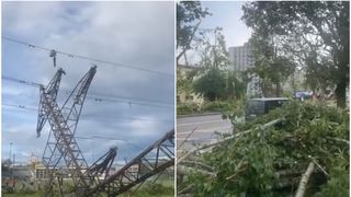 VIDEO - Vremea face ravagii &icirc;n Elveția: Un om a murit, mai mulți oameni sunt răniți, iar pagubele materiale sunt uriașe