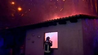 Pagubele produse de furtuna puternică din Milano.