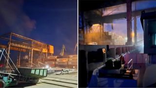 O navă rom&acirc;nească a fost lovită &icirc;n urma atacului rusesc din portul Reni. Anunțul MAE