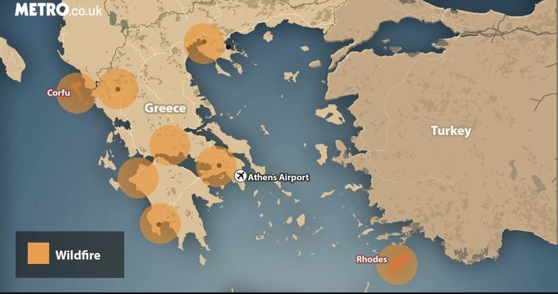 Incendii Grecia. Ce se va întâmpla cu vacanțele românilor? Riscul izbucnirii incendiilor de vegetație este ridicat în mai multe zone. Anunțul Ministerului grec al Economiei și al MAE