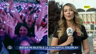 Bătaie pe biletele la concertul Coldplay