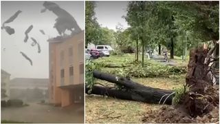 Vremea extremelor în România: Cod roșu de furtuni în vestul țării. Patru județe vor fi afectate de ploi și furtuni puternice. Ce spun meteorologii