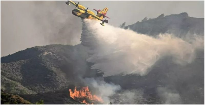 Cei doi piloți ai aeronavei care s-a prăbușit în Grecia au murit. Avionul participa la operațiunea de stingere a incendiilor