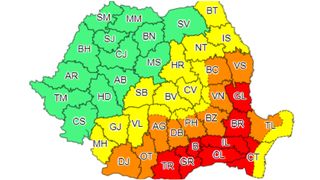 Zi de foc, dar și de vijelii, în România! Temperaturile sunt la extreme / Anunțul ANM: „Cod roșu de vijelie puternică”