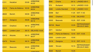 Zborurile au fost reprogramate, iar cursele au avut întârzieri semnificative