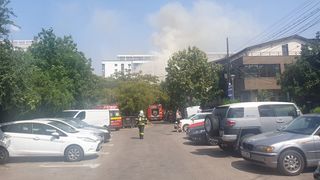 Incendiu &icirc;n Capitală