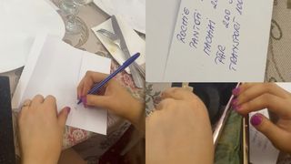 O t&acirc;nără a făcut senzație pe internet cu o parodie făcută la o nuntă. C&acirc;ți bani le-a lăsat &icirc;n plic mirilor, după ce a calculat toate cheltuielile. VIDEO viral