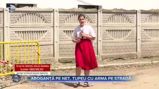 Aroganță pe net, tupeu cu arma pe stradă