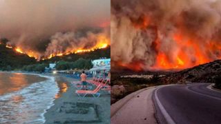 Incendii Grecia 2023: ”Perspectiva se îmbunătățește, dar rămânem mobilizați pentru a lichida incendiile în curs", anunță pompierii eleni