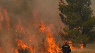 Incendii Grecia 2023: &rdquo;Perspectiva se &icirc;mbunătățește, dar răm&acirc;nem mobilizați pentru a lichida incendiile &icirc;n curs", anunță pompierii eleni