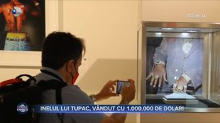 VIDEO - Inelul lui Tupac Shakur a fost vândut cu un milion de dolari. Modelul bijuteriei a fost creat de rapperul american