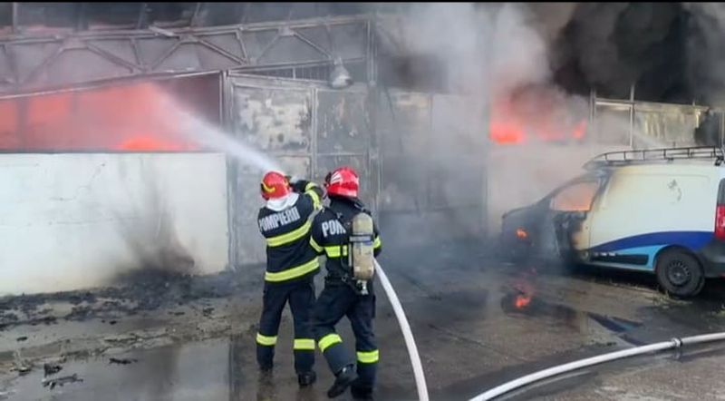 incendiu cluj napoca
