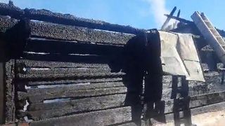 VIDEO | O biserică monument istoric din Vâlcea a fost cuprinsă de flăcări. Incendiu devastator