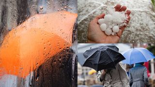 Rom&acirc;nia, sub cod galben și portocaliu de ploi torențiale, vijelii și grindină. Județele afectate!