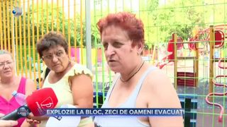 VIDEO - Explozie la bloc, zeci de oameni evacuați
