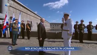 VIDEO - Noi atacuri cu rachete în Ucraina