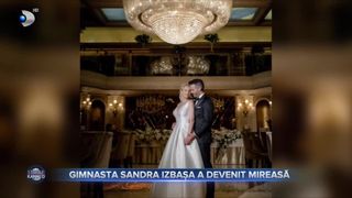 Sandra Izbașa a devenit mireasă! Ce rochie a ales fost gimnastă pentru marele eveniment