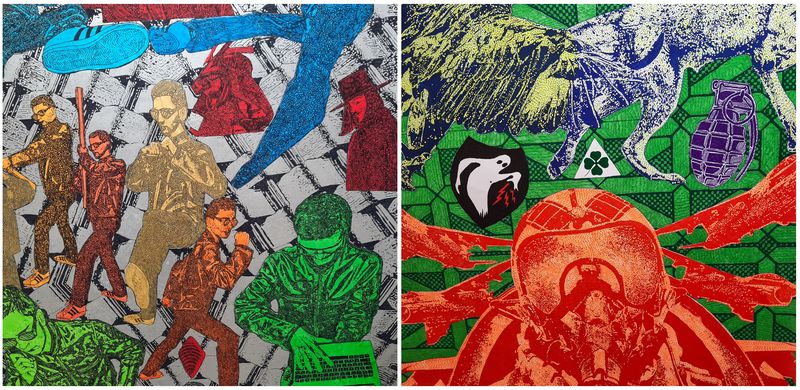 Lucrări realizate de artistul, Herman Petre.