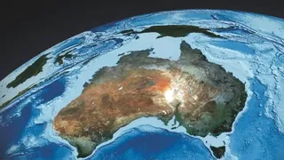 Australia, văzut din spațiu