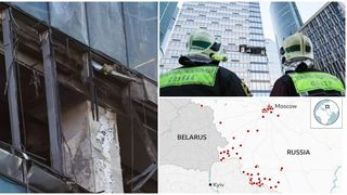 Rusia a raportat un atac cu drone ucrainene asupra Moscovei