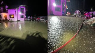 Inundațiile au făcut ravagii &icirc;n Sibiu