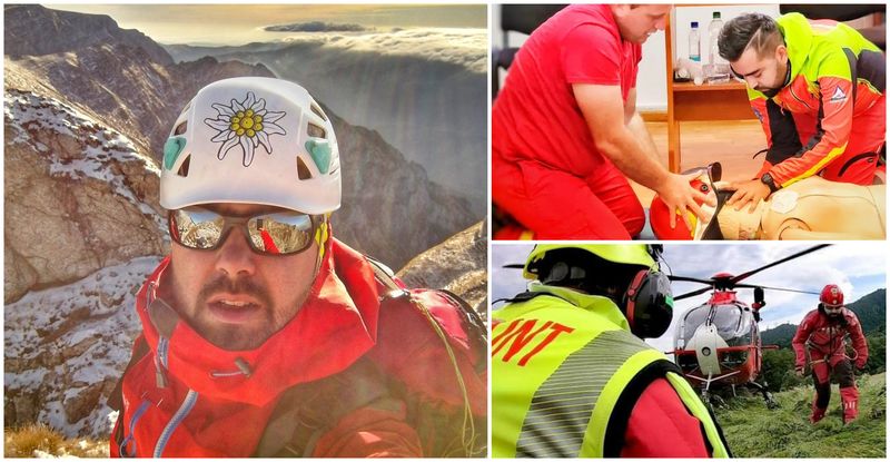 Andrei Mărgărint - salvamontist Prahova