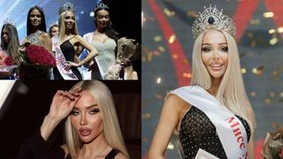 VIDEO - Ce răspuns a avut Miss Moscova la  &icirc;ntrebarea "care este capitala Rom&acirc;niei?". Momentul a fost difuzat live la TV