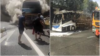 La bordul autobuzului se aflau cetățeni din România și Republica Moldova