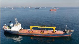 Șase nave civile au spart blocada Rusiei și au traversat Marea Neagră. Vasele au fost aproape de Rom&acirc;nia