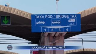 VIDEO - La coadă spre vacanță. Vămile sunt pline ochi cu turiști dornici de relaxare