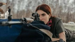Evgeniya Emerald spune că munca de lunetist este o formă de război deosebit de brutală.