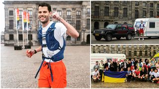 Un olandez aleargă de la Amsterdam la Kiev pentru a cumpăra ambulanțe pentru Ucraina