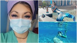 Ea este doctorița care îmbracă o coadă de sirenă în fiecare zi, după ce își termină munca. Povestea lui Yasmin: „Am găsit un anunț care spunea 'învață să fii o sirenă' ”