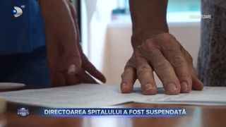 VIDEO - Directoarea spitalului a fost suspendată. Oamenii au protestat în fața spitalului
