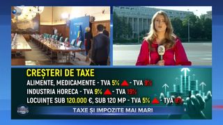 Guvernul pregătește măsuri dure: Alimentele și medicamentele vor avea o cotă de 9%, iar industria HORECA revine la 19%