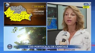 VIDEO - Rom&acirc;nia, sub cod galben de caniculă: Maximele vor ajunge p&acirc;nă la 35 de grade Celsius. Duminică se va răci &icirc;n toată țara, temperaturile vor fi cuprinse &icirc;ntre 26-27 de grade