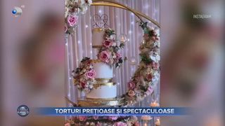 VIDEO -  Sunt at&acirc;t de spectaculoase &icirc;nc&acirc;t nu-ți vine să le măn&acirc;nci. Cele mai prețioase torturi str&acirc;ng mii de aprecieri