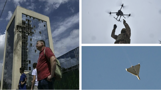 Nou atac cu drone asupra Kievului. La Herson, mai mulţi civili și pompieri sunt răniți în urma unui dublu atac asupra unei biserici