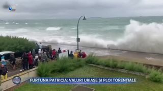 Furtuna Patricia amenință Europa. Mai multe țări se află sub cod roșu și portocaliu